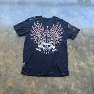 Y2K‎ Essential Affliction Black T-shirt